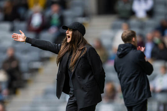 Coach Elena Sadiku of Häcken