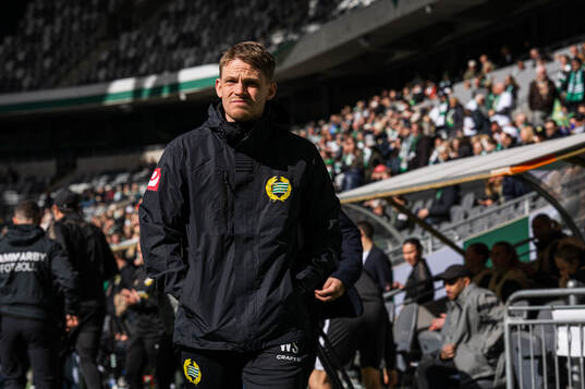 Coach William Strömberg of Hammarby