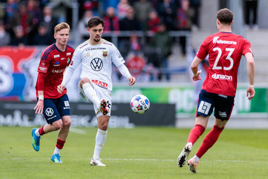 Östers Karl Wendt och Östersunds Emil Özkan