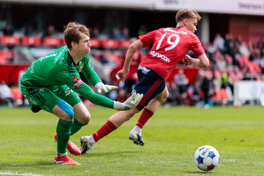 Östersunds målvakt Melker Uppenberg