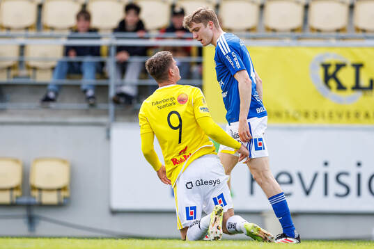 Falkenbergs Albin Andersson och GIF Sundsvalls Jakob
