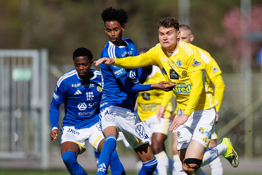 GIF Sundsvalls Yacqub Finey och Falkenbergs Albin Andersson