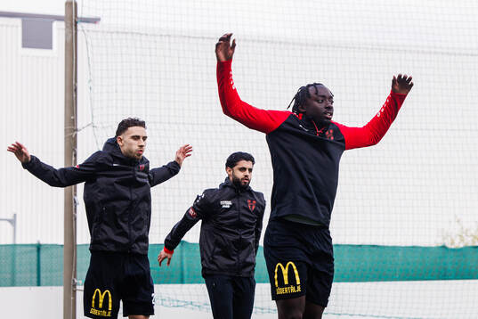 Nordic United FCs Kalipha Jawla