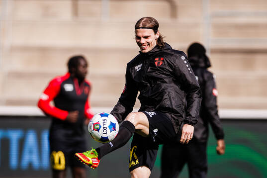 Nordic United FCs Elias Andersson