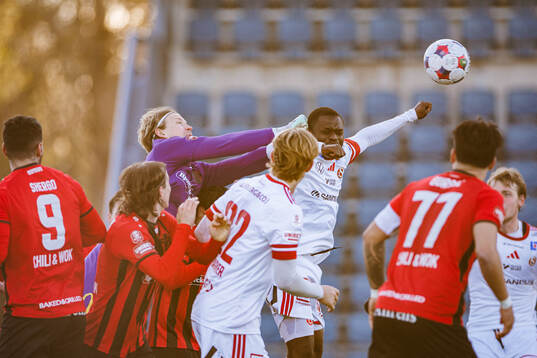 Nordic United FCs målvakt William Eskelinen