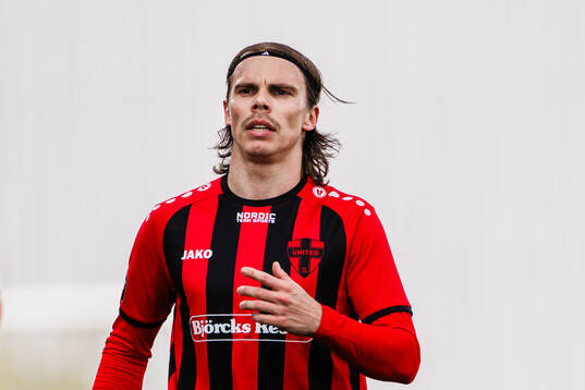 Nordic United FCs Elias Andersson