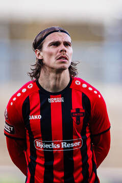 Nordic United FCs Elias Andersson