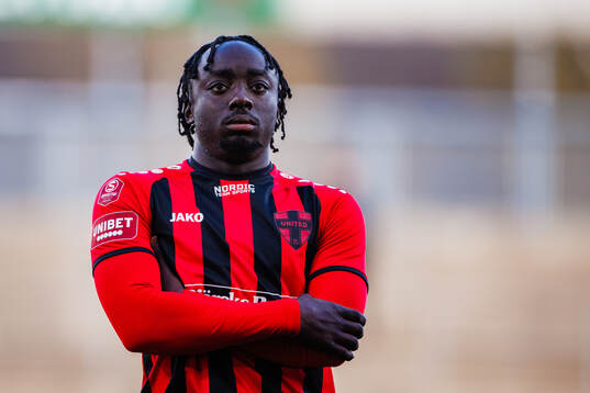 Nordic United FCs Kalipha Jawla