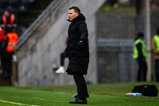 Head coach Alfred Johansson of Rosenborg