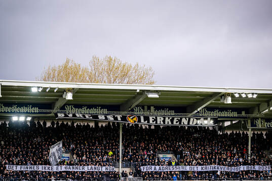 Spectators in the stands