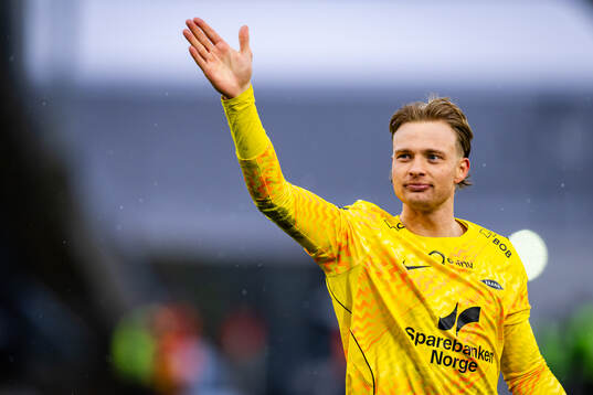 Goalkeeper Simen Vidtun Nilsen of Brann