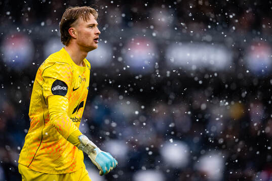 Goalkeeper Simen Vidtun Nilsen of Brann