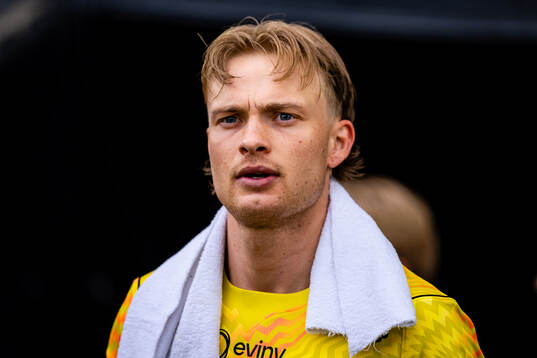 Goalkeeper Simen Vidtun Nilsen of Brann