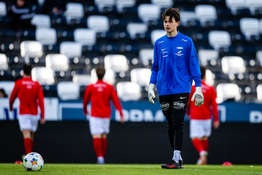 Goalkeeper Håkon Melås Hellesøy of Brann