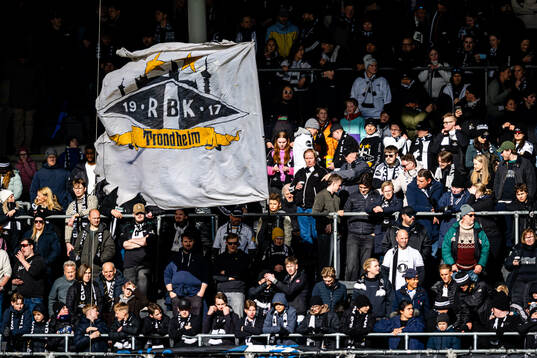 Spectators in the stands