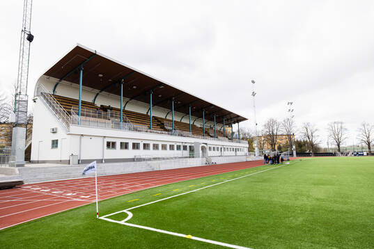 Vy över Kristinebergs IP