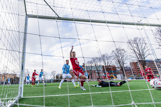 Gefles Alen Zahirovic reducerar till 3-2 i slutminuterna