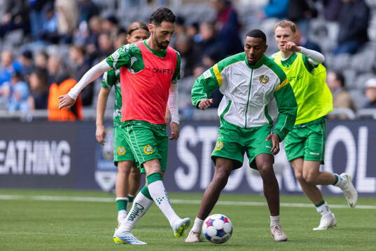 Hammarbys Nahir Besara och Paulos Abraham