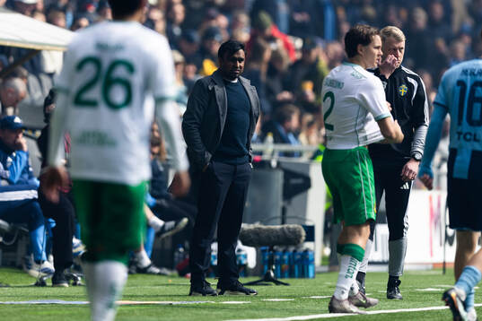 Hammarbys tränare Kalle Karlsson