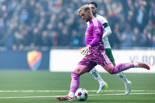 Djurgårdens målvakt Jacob Rinne