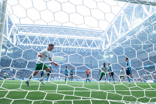 Hammarbys Oscar Johansson Schellhas och Paulos Abraham
