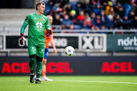 Goalkeeper Kristoffer Klaesson of Aalesund
