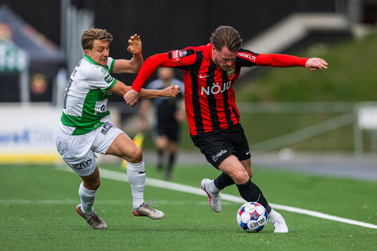 Västerås Simon Gefvert och Brommapojkarnas Rasmus Örqvist