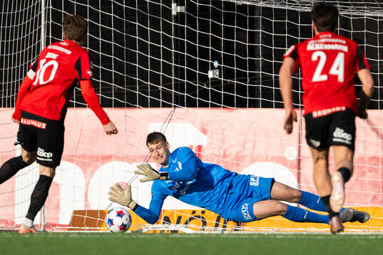 Västerås målvakt Elis Jäger
