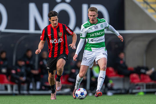 Brommapojkarnas Kevin Ackermann och Västerås Karl