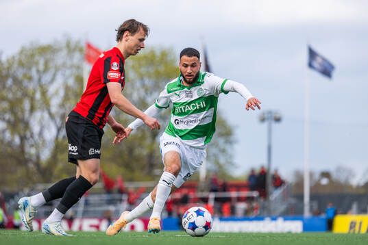 Brommapojkarnas Alex Timossi Andersson och Västerås
