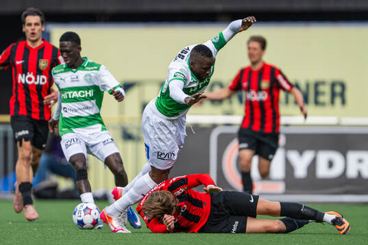 Västerås Frederic Nsabiyumva och Brommapojkarnas Lukas