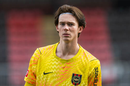 Brommapojkarnas målvakt Leo Cavallius