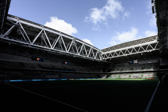 Interiör vy av 3 Arena