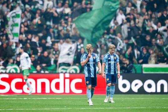 Djurgårdens Hampus Finndell deppar