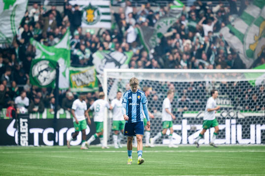 Djurgårdens Patric Åslund deppar