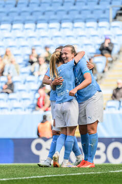 Malmö FFs Sara Kanutte jublar
