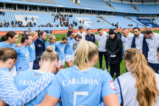 Malmö FFs tränare Jonas Valfridsson