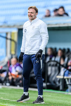 Malmö FFs assisterande tränare Daniel Angergård
