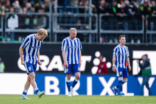 IFK Göteborgs Max Fenger deppar