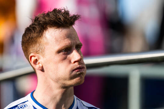 IFK Göteborgs Tobias Heintz deppar