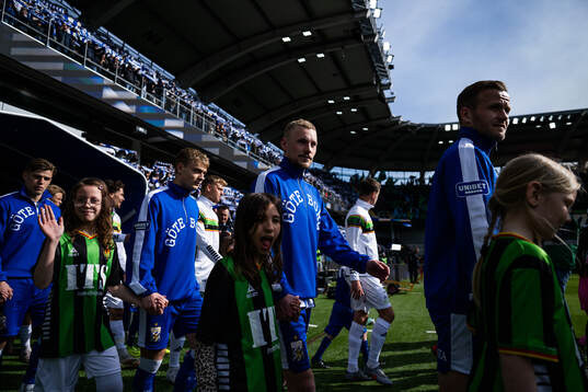 IFK Göteborgs David Kruse, Adam Bergmark Wiberg och Jonas