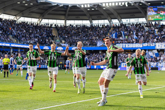 GAIS Max Andersson jublar