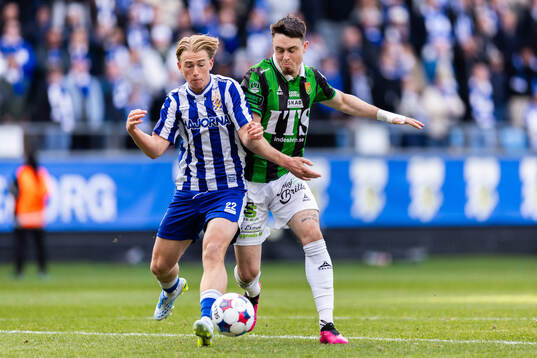 IFK Göteborgs Noah Tolf och GAIS Samuel Salter