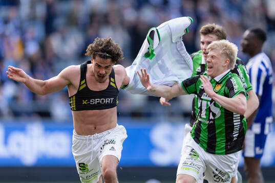 GAIS William Milovanovic jublar ihop med Robert Frosti
