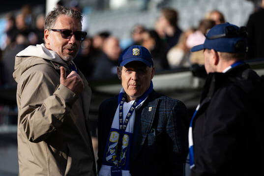IFK Göteborgs fotbollschef Jesper Jansson och ordförande
