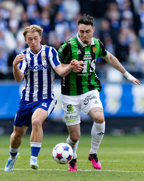 IFK Göteborgs Noah Tolf och GAIS Samuel Salter