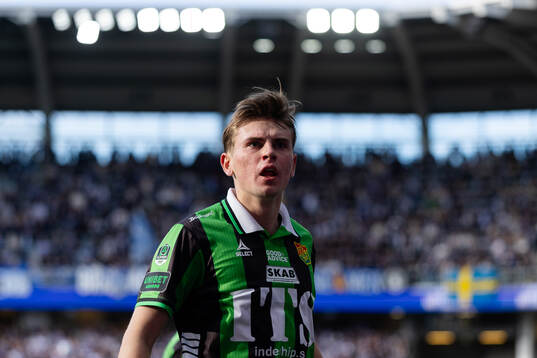 GAIS Max Andersson jublar