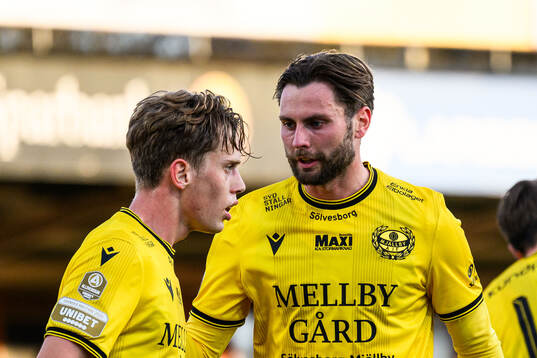 Mjällbys Ludwig Malachowski Thorell och Axel Norén