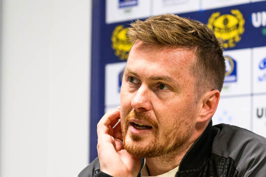 Halmstads tränare Johan Lindholm