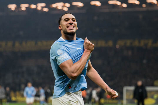 Malmö FFs Andrej Djuric jublar